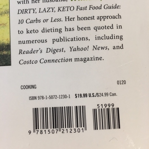 🛍️ NEW The Dirty Lazy Keto Cookbook - Picture 3 of 3